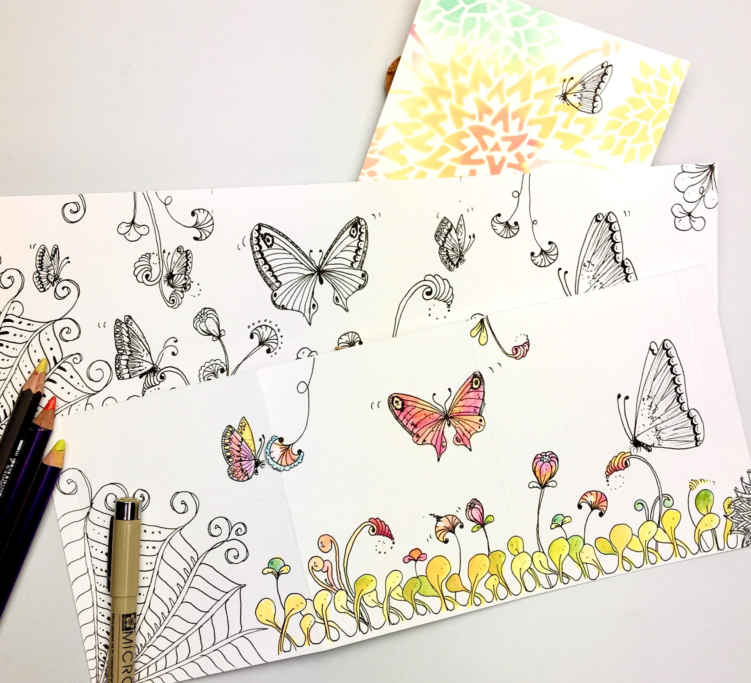 Video-Workshops + Zentangle